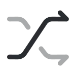 Shuffle SVG Icon